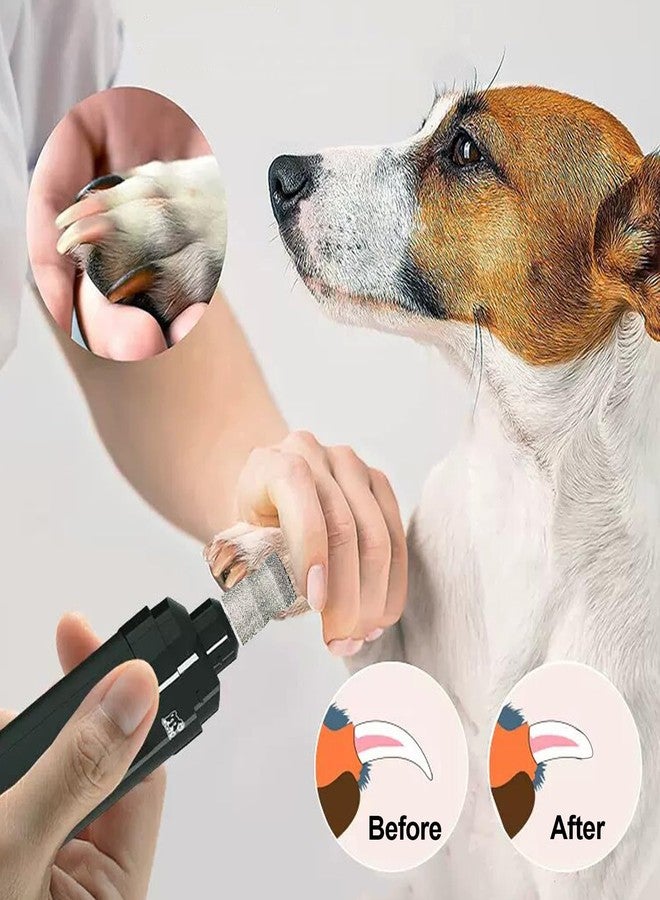 FOCSTOL Diamond Dog Nail Grinder Bits - FOCSTOL Diamond Rotory Bit for Dogs&Pets, 5pcs 1/8'' Rotary Nail Grinder Bits for Animals Nail Care (Type A+B+C+D+E) - Image 4
